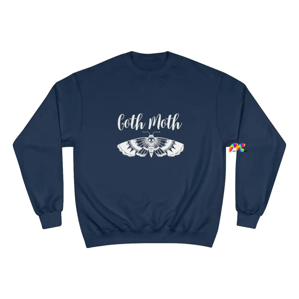 Goth Moth Champion Sweatshirt