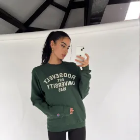 Green 90s Champion College Sweatshirt (S)