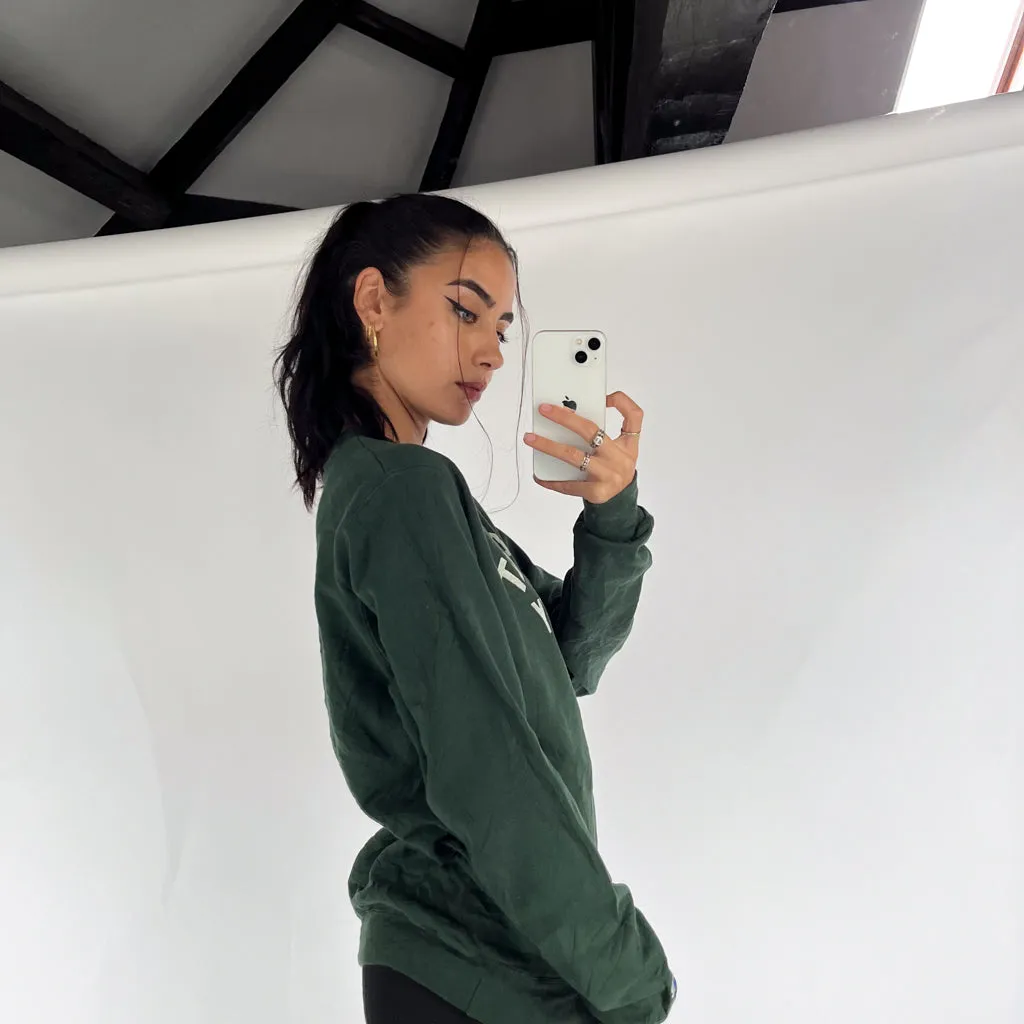 Green 90s Champion College Sweatshirt (S)