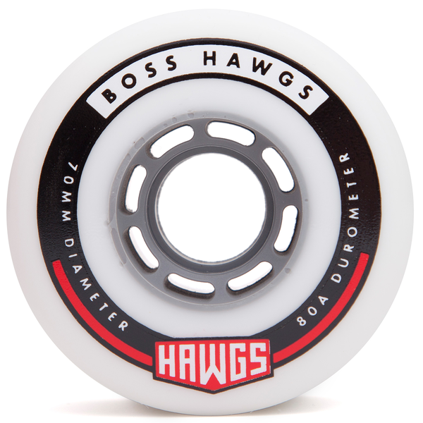 HAWGS WHEELS (JEU DE 4) BOSS 70MM 78A