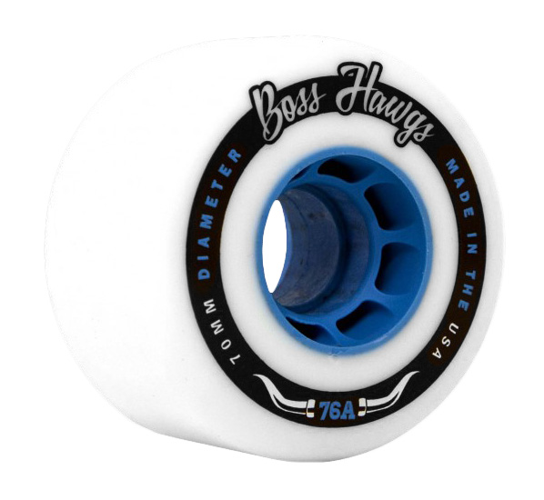 HAWGS WHEELS (JEU DE 4) BOSS 70MM 78A