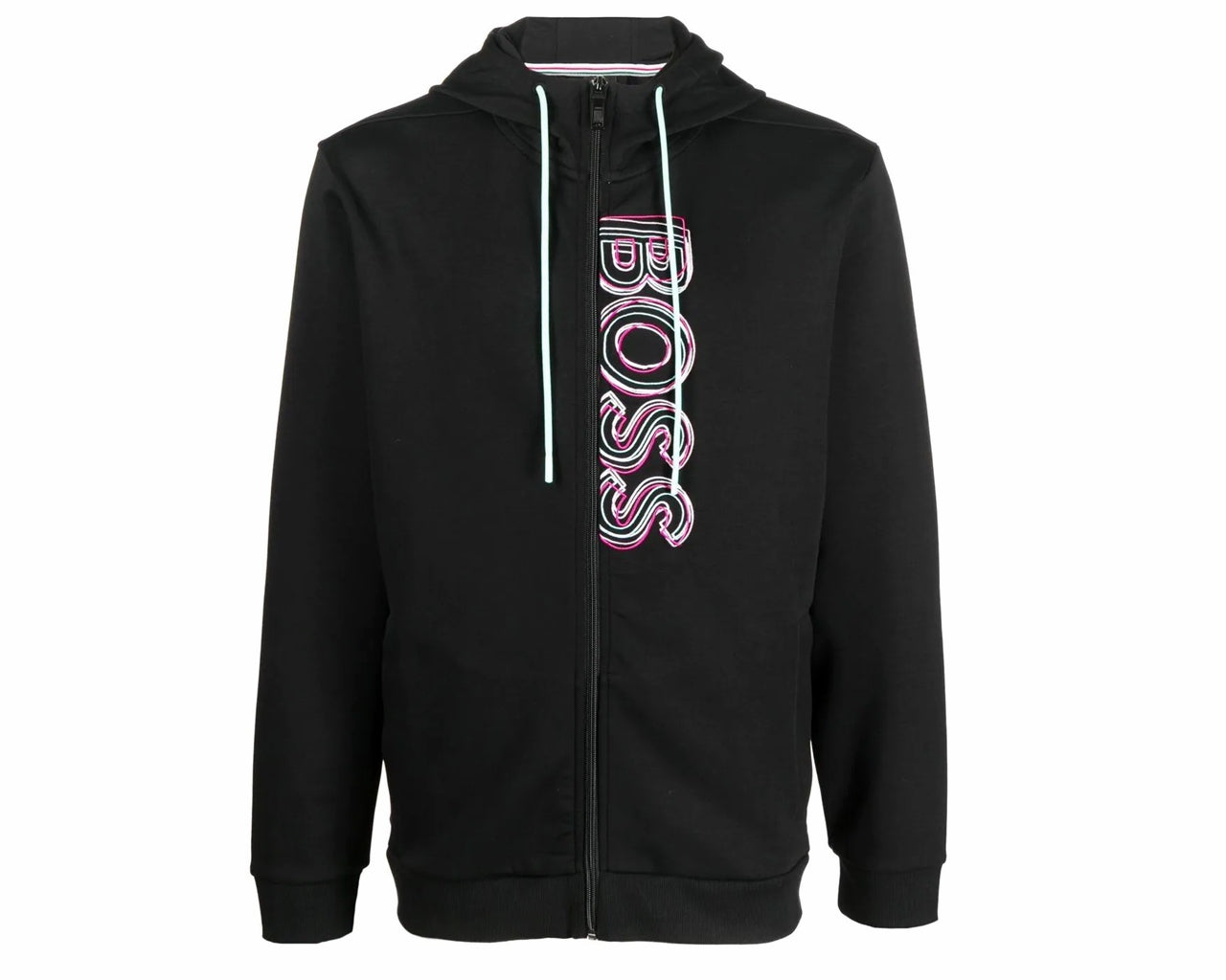 Hugo Boss 50471880 Saggy 1 Hadiko 1 Hooded Tracksuit Black