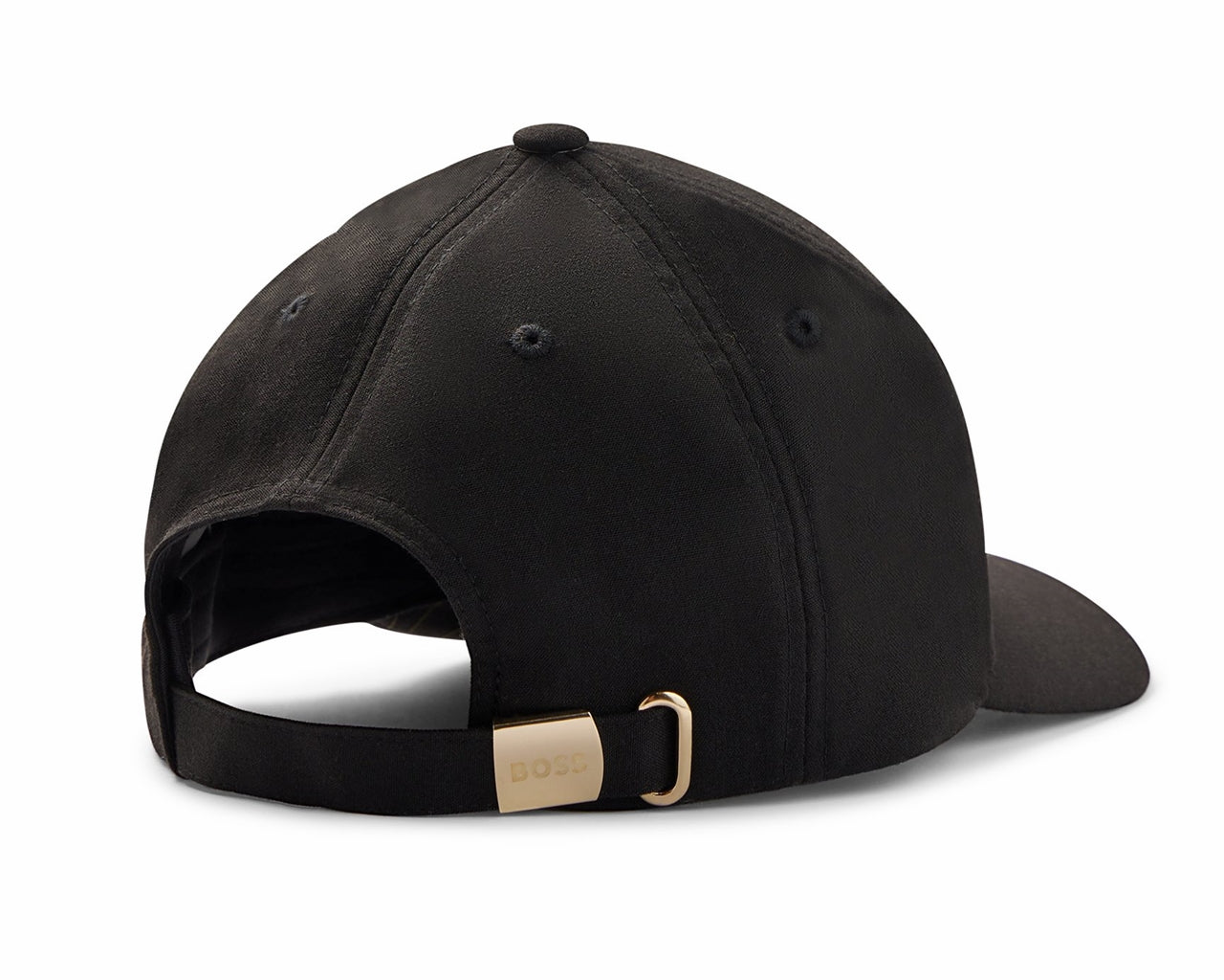 Hugo Boss 50476265 Gold Bold Curved Logo Cap Black