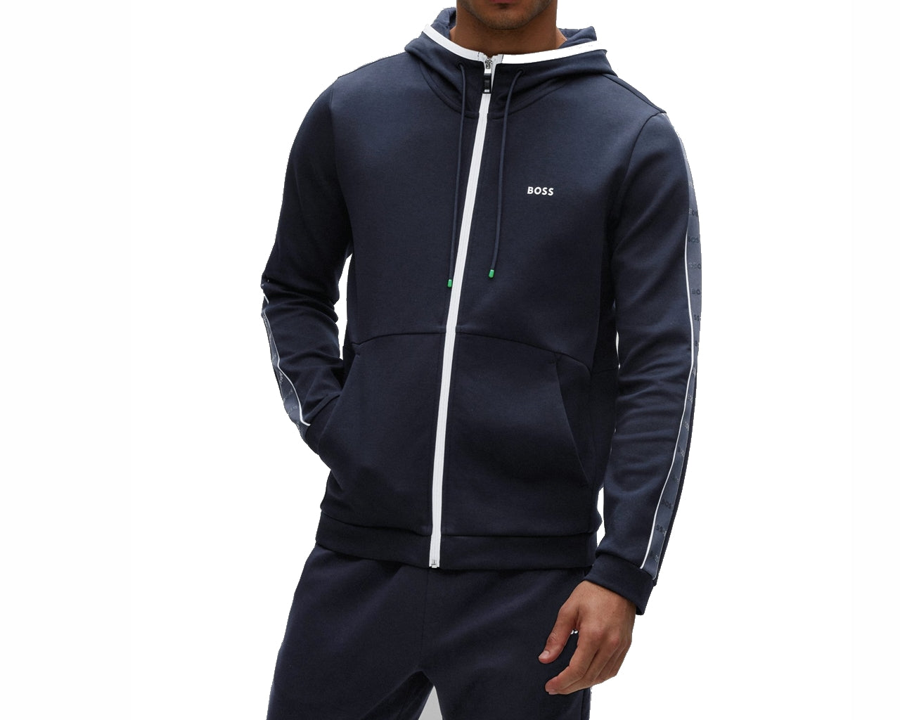 Hugo Boss 50477042 Saggy 1 Hooded Tracksuit Blue