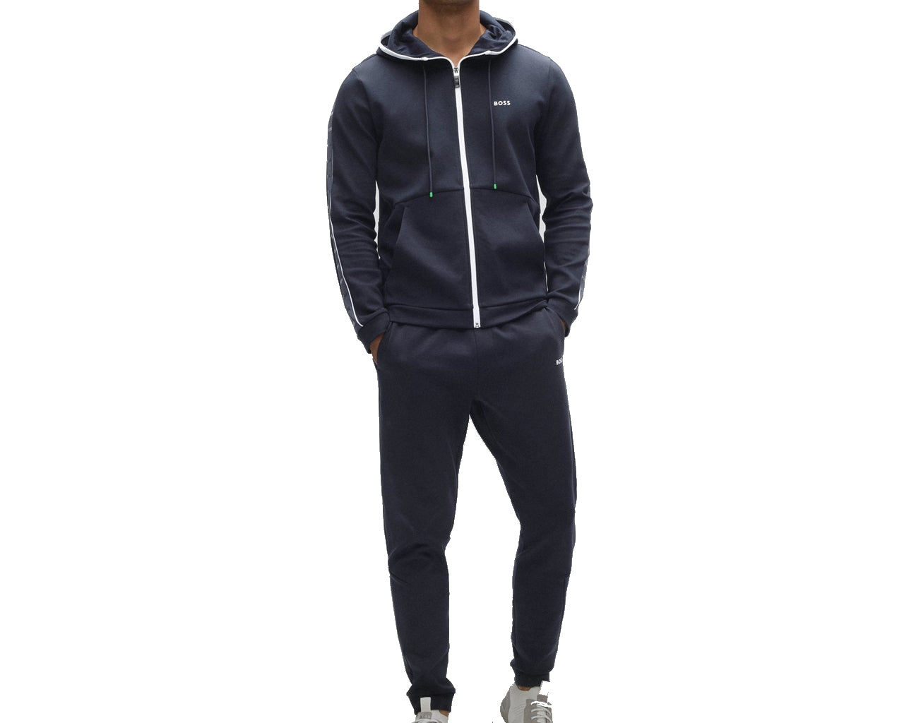 Hugo Boss 50477042 Saggy 1 Hooded Tracksuit Blue