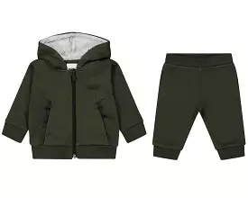 Hugo Boss Baby's J08067 665 Hooded Tracksuit Green