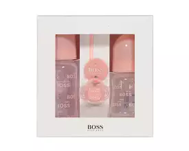 Hugo Boss Baby's J9K146 44L Two Bottle Dummy Boxed Set Pink