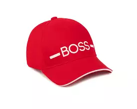 Hugo Boss Boy's J21247 992 Baseball Cap Red