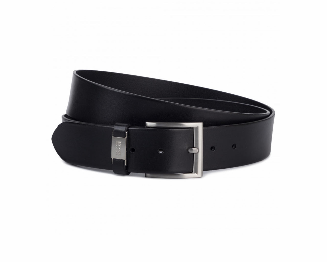 Hugo Boss Connio 50224631 001 Leather Belt Black