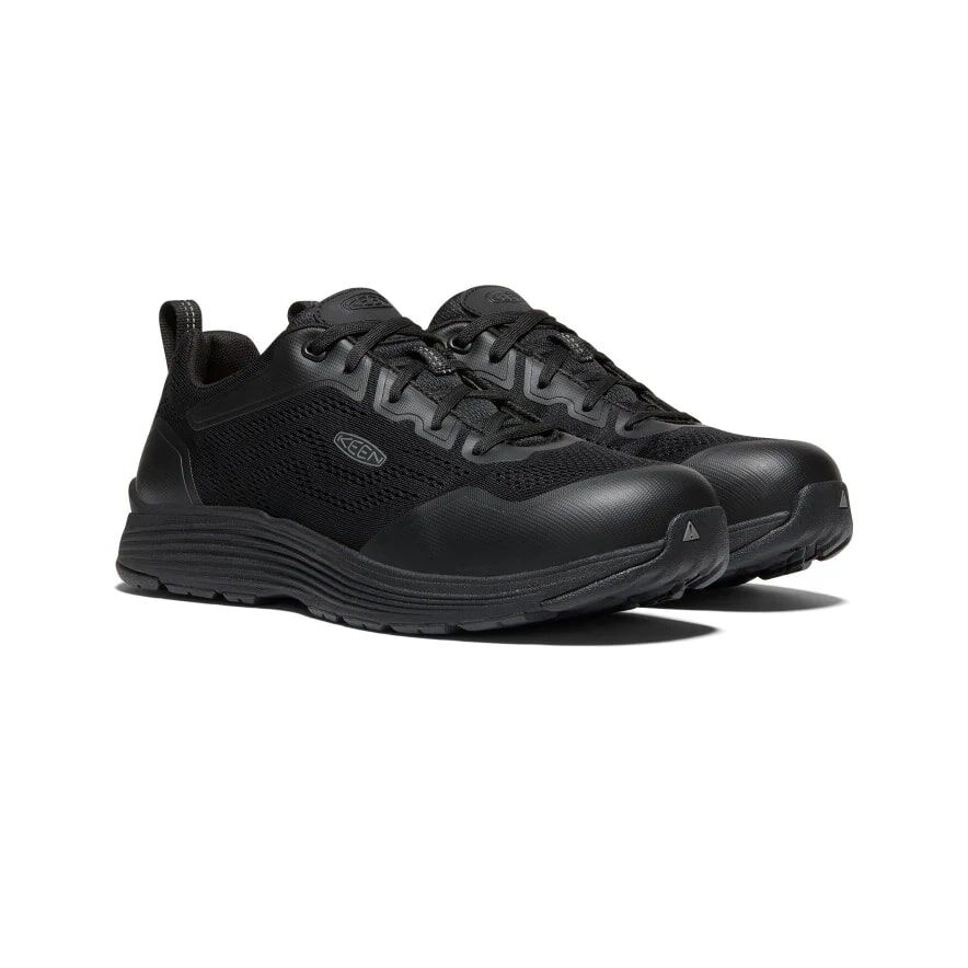 Keen Men's Sparta 2 Aluminum Toe Work Shoe in Black