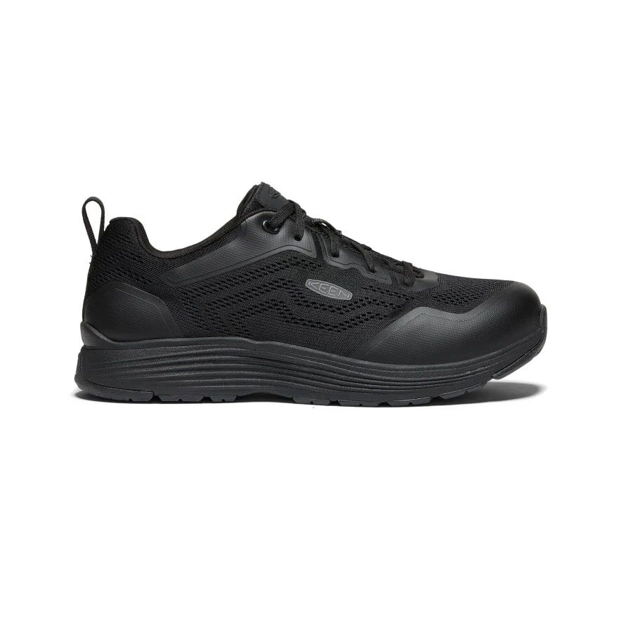 Keen Men's Sparta 2 Aluminum Toe Work Shoe in Black