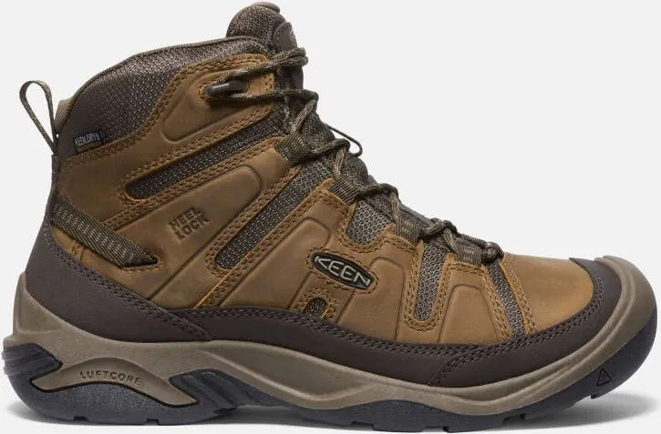 Keen Men's Waterproof Circadia Boot Size 11.5 In Bison Brindle