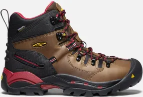 Keen Men's Waterproof Pittsburgh 6 Boot (Steel Toe) Size 7.5 In Bison