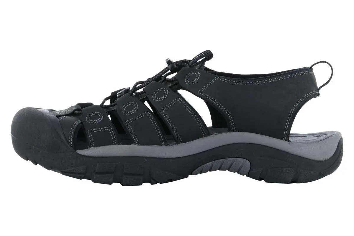 Keen Newport Leather Sandal Black