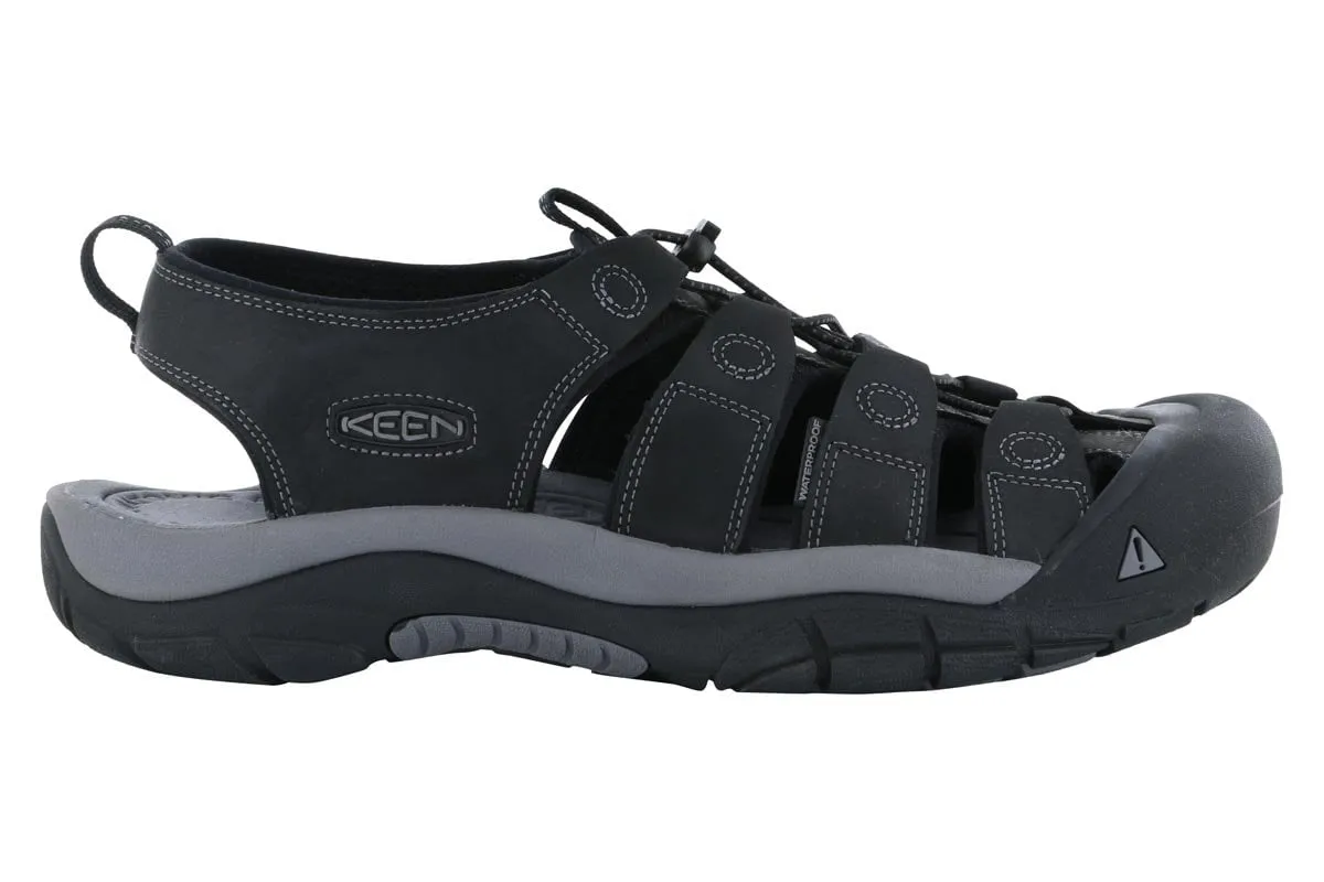 Keen Newport Leather Sandal Black