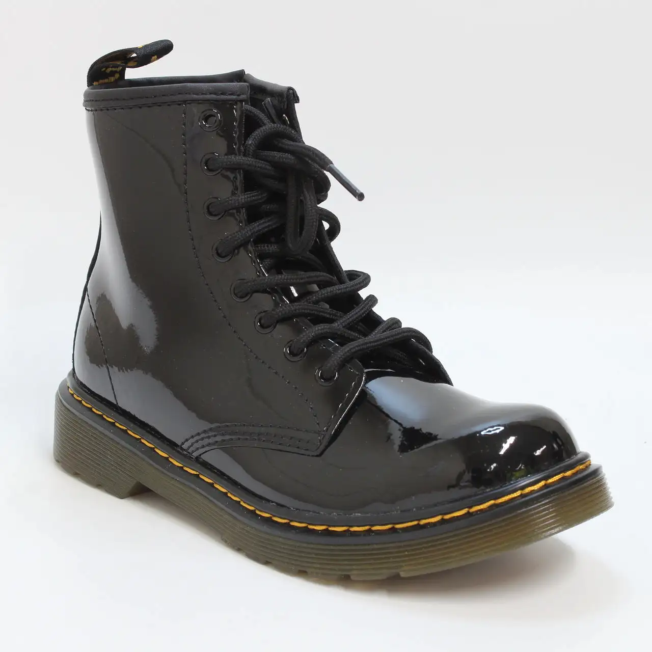 Kids Dr. Martens 1460 Junior Black Patent