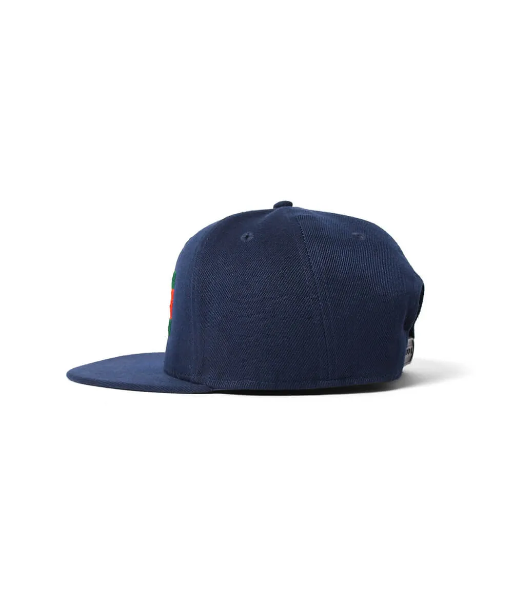 Lafayette LF Champion Emblem Logo Snapback Cap Navy