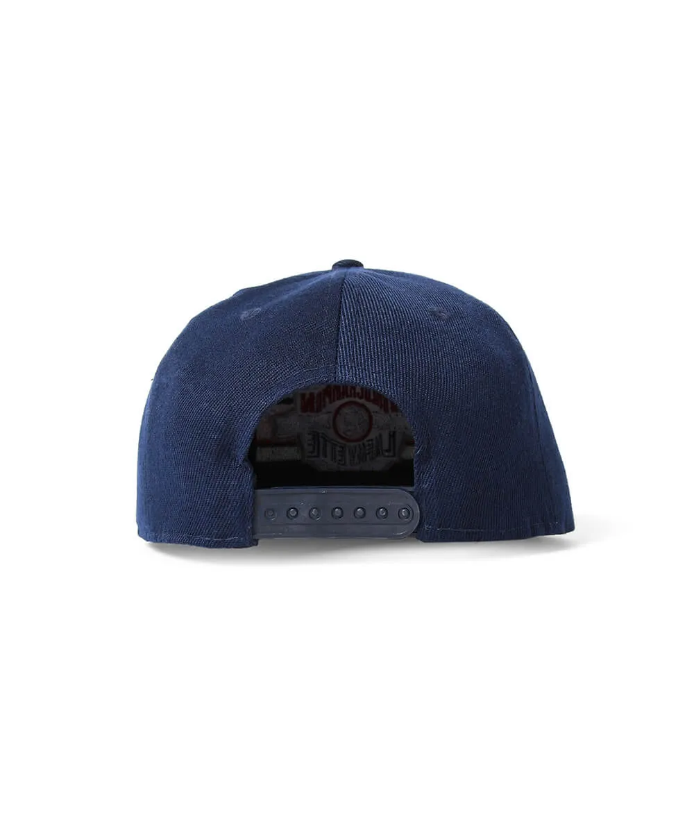 Lafayette LF Champion Emblem Logo Snapback Cap Navy