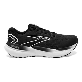 Men's Brooks Glycerin 21, Black/Grey/White, 8 2E Wide