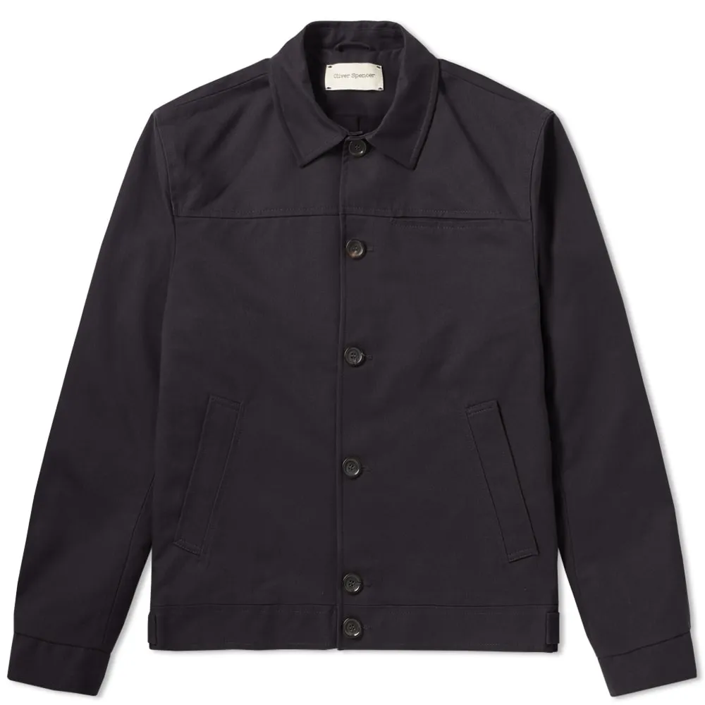 Oliver Spencer Buffalo JacketCheviot Black