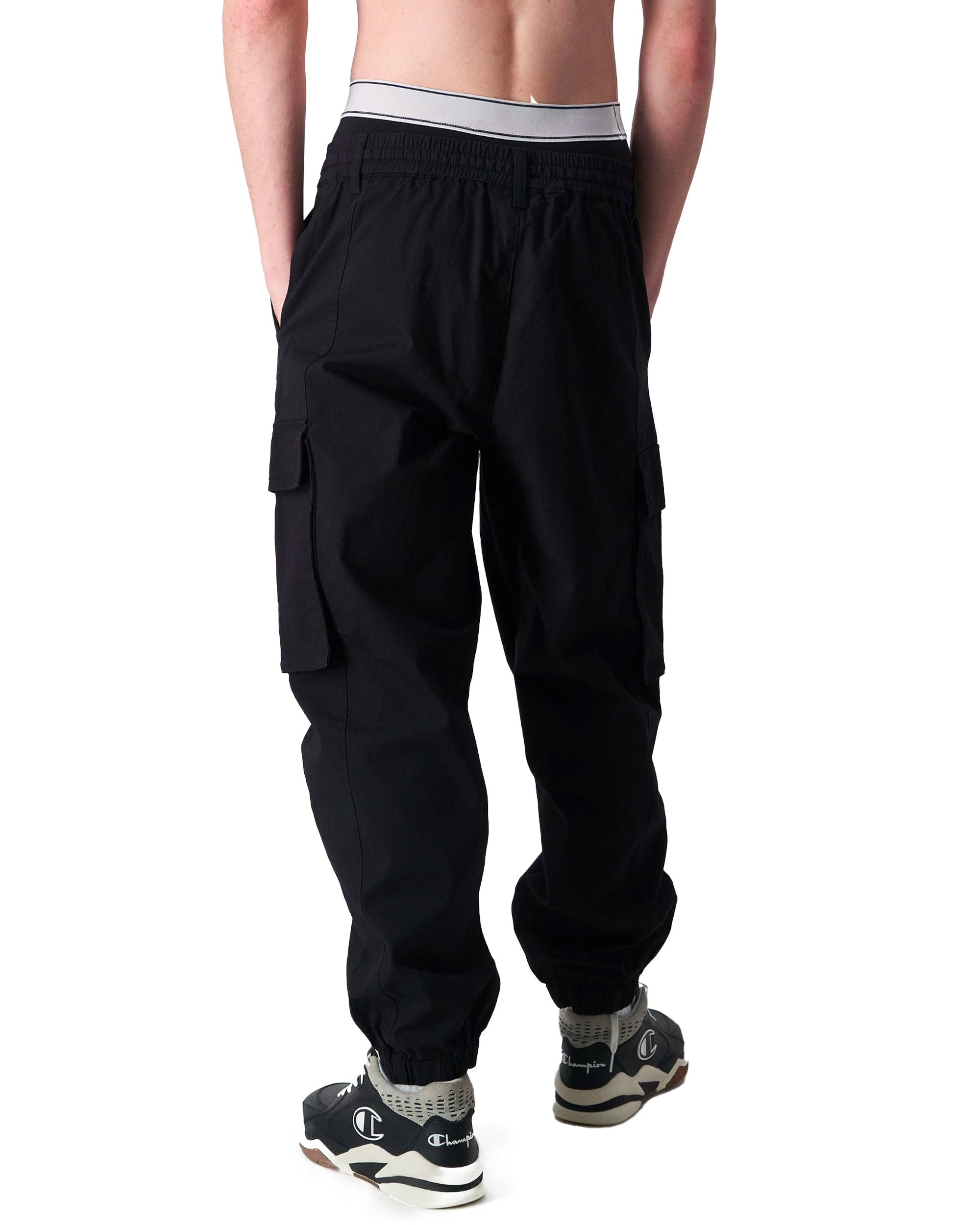 Pantalone Cargo Uomo Champion Nero