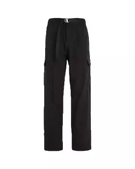 Pantalone Uomo Calvin Klein Jeans Nylon Oxford Cargo Nero