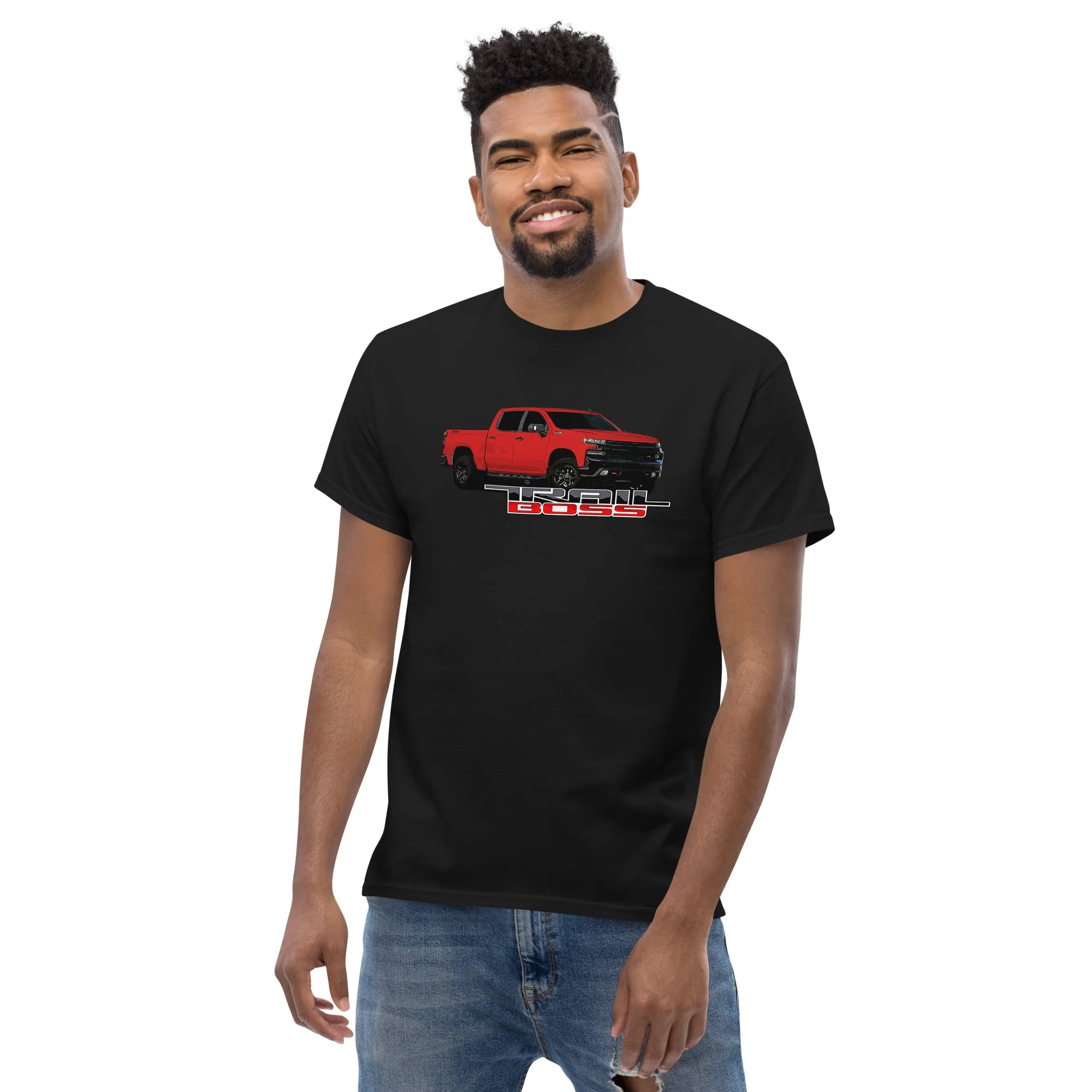 Red Trail Boss Truck T-Shirt