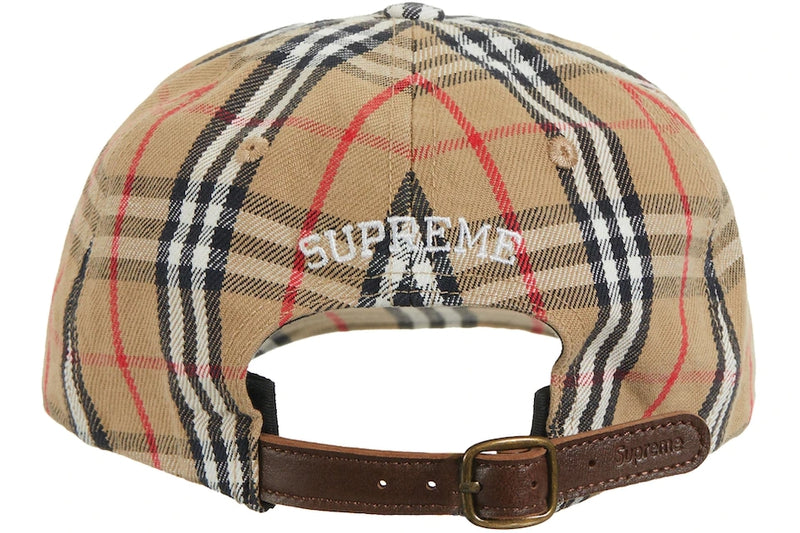 Supreme Burberry Denim 6-Panel