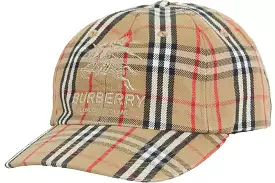 Supreme Burberry Denim 6-Panel