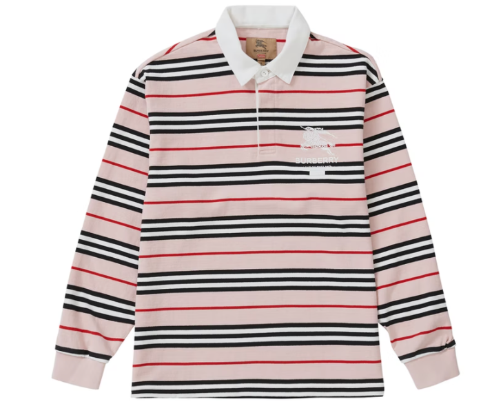 Supreme Burberry Rugby Pink