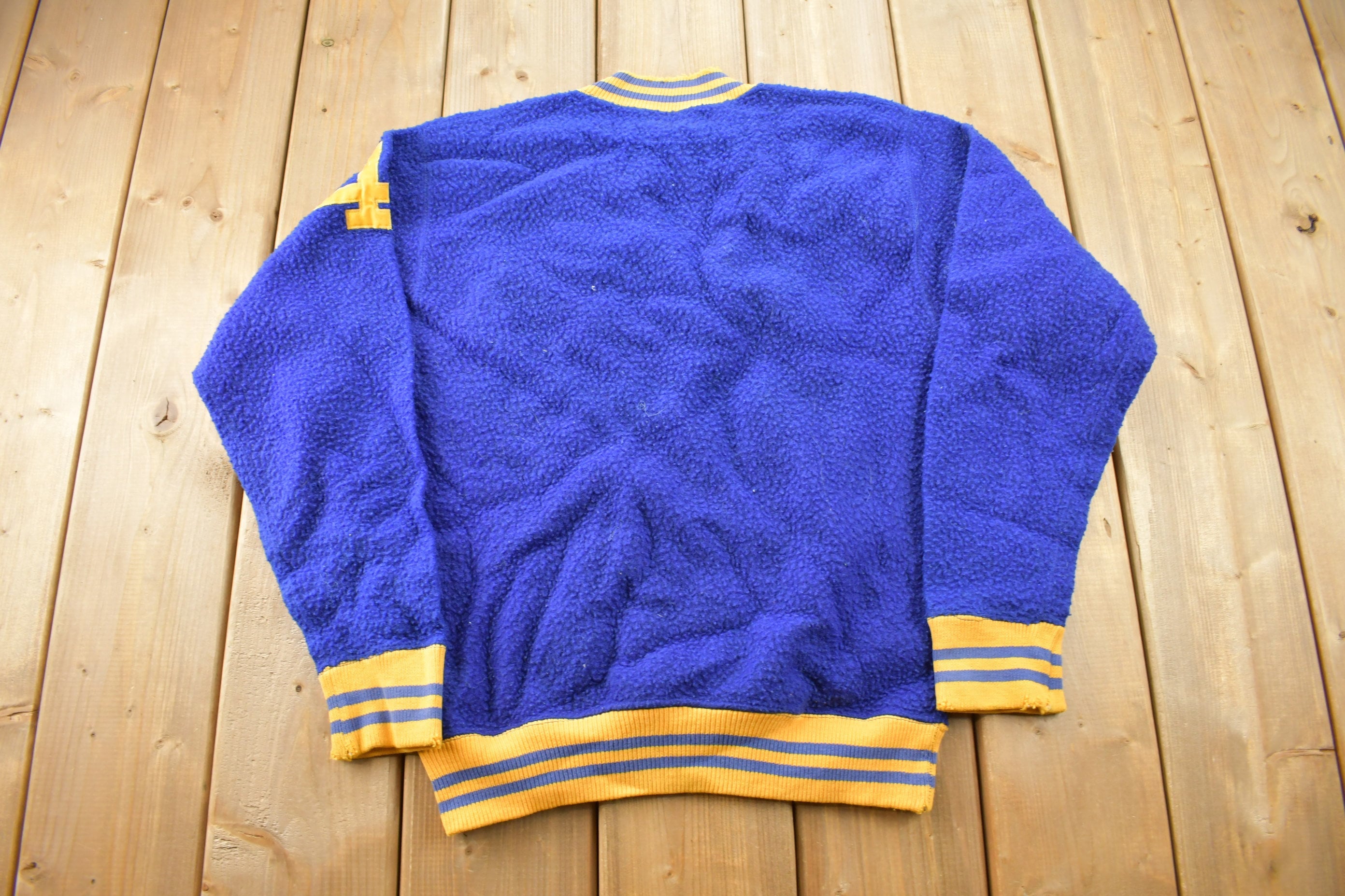 Vintage 1950s Champion Fleece Mock Neck Sweatshirt / Vintage Champion / True Vintage / Made In USA / Vintage Sportswear / Champi