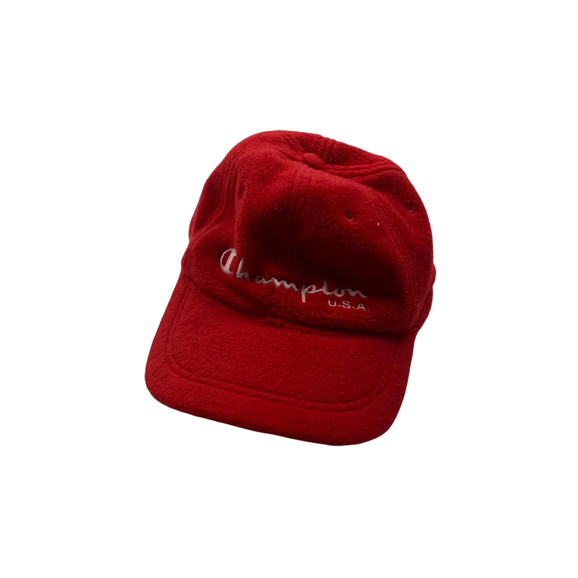 Vintage 90s Red Champion Cap