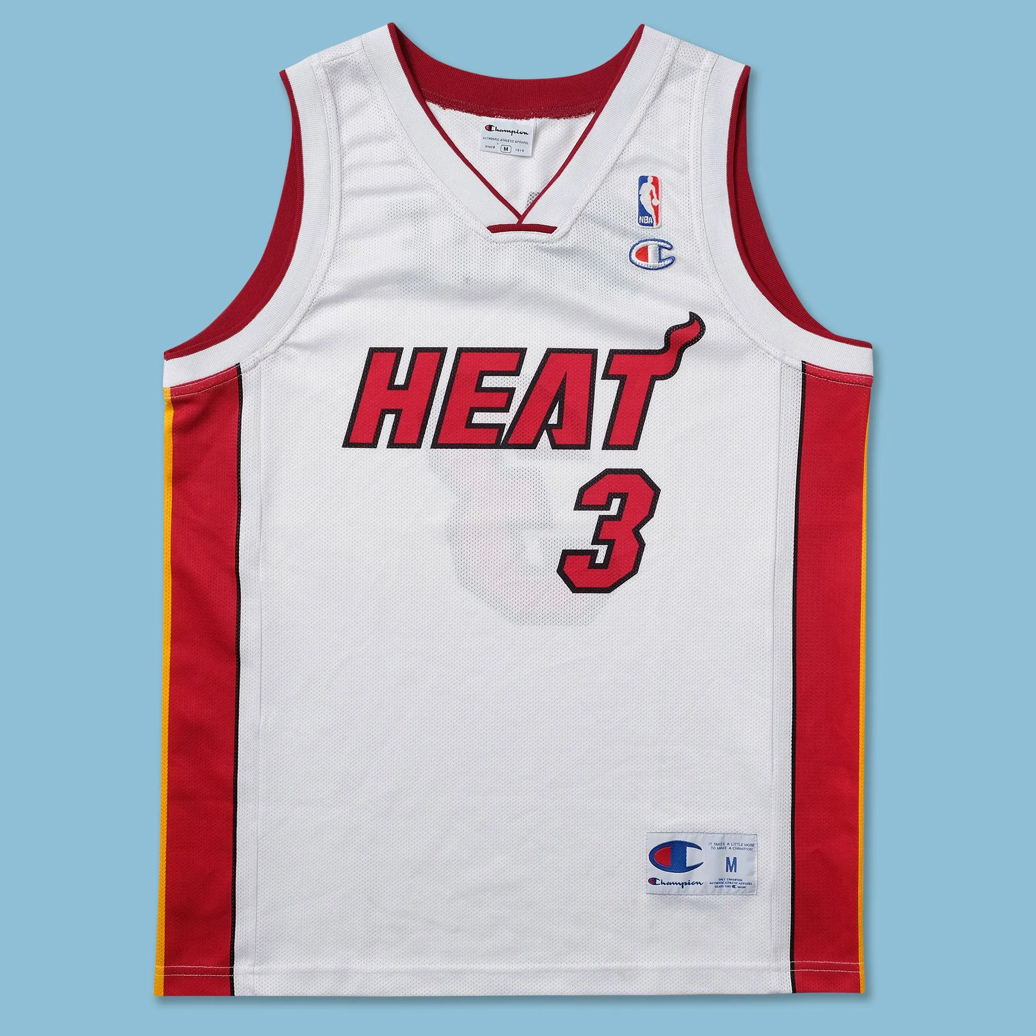 Vintage Champion Miami Heat Jersey Medium