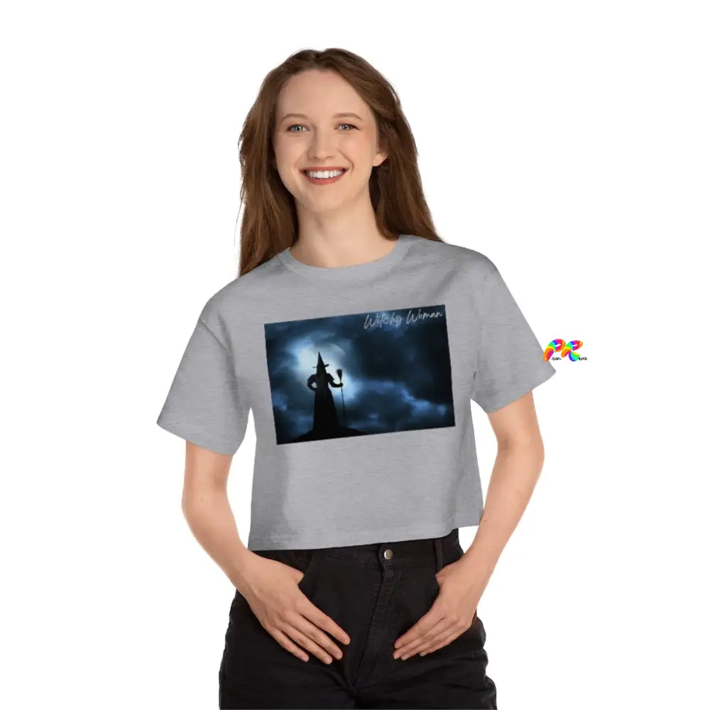 Witchy Woman Champion Cropped T-Shirt