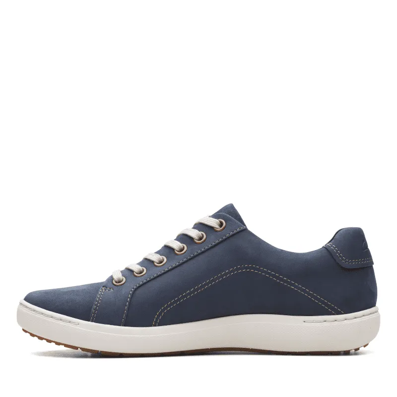 Women’s Clarks Nalle Lace – Navy Nubuck