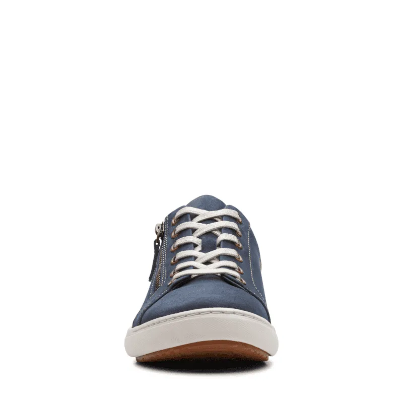 Women’s Clarks Nalle Lace – Navy Nubuck