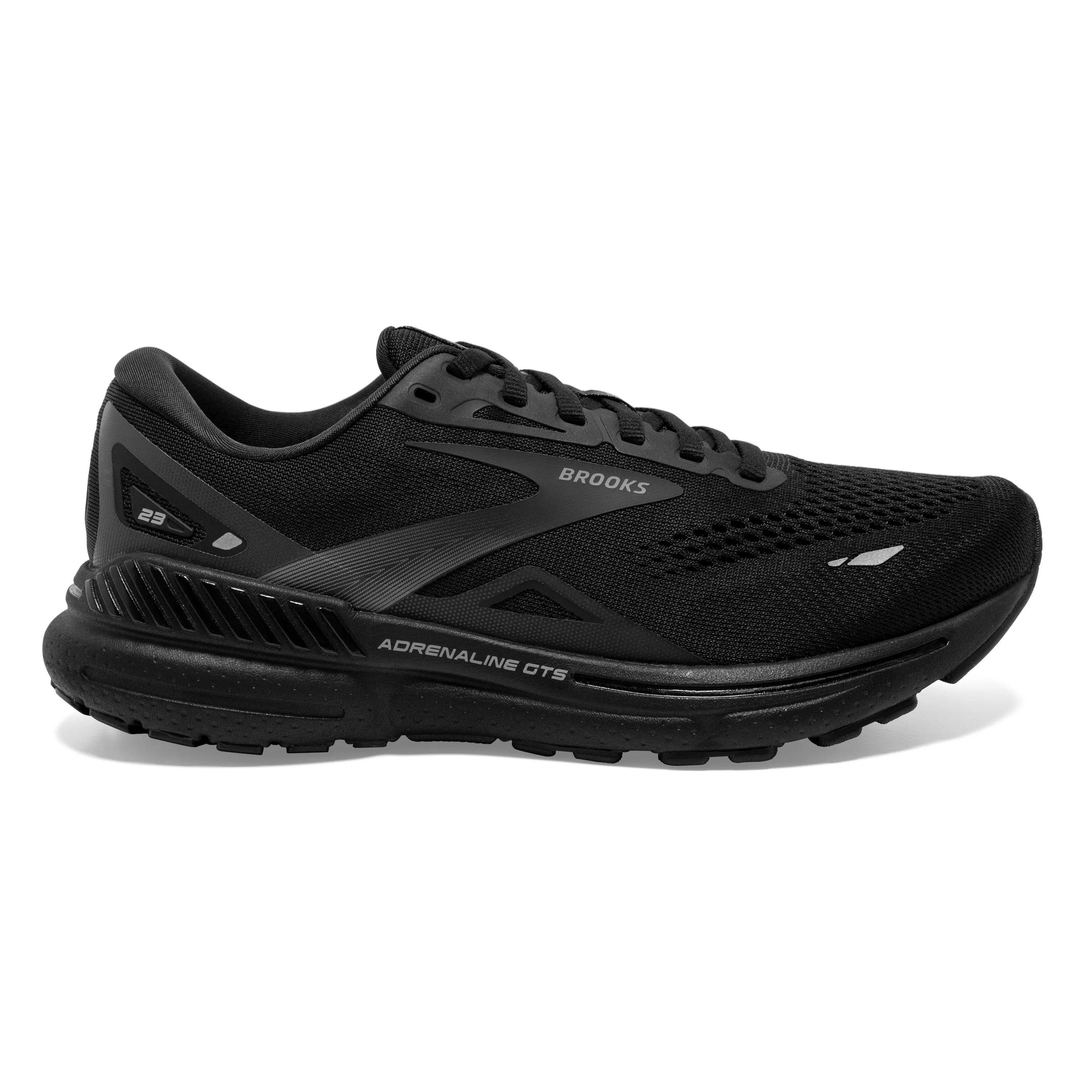 Women's Brooks Adrenaline GTS 23 1203811B020 Color: Black / Black / Ebony