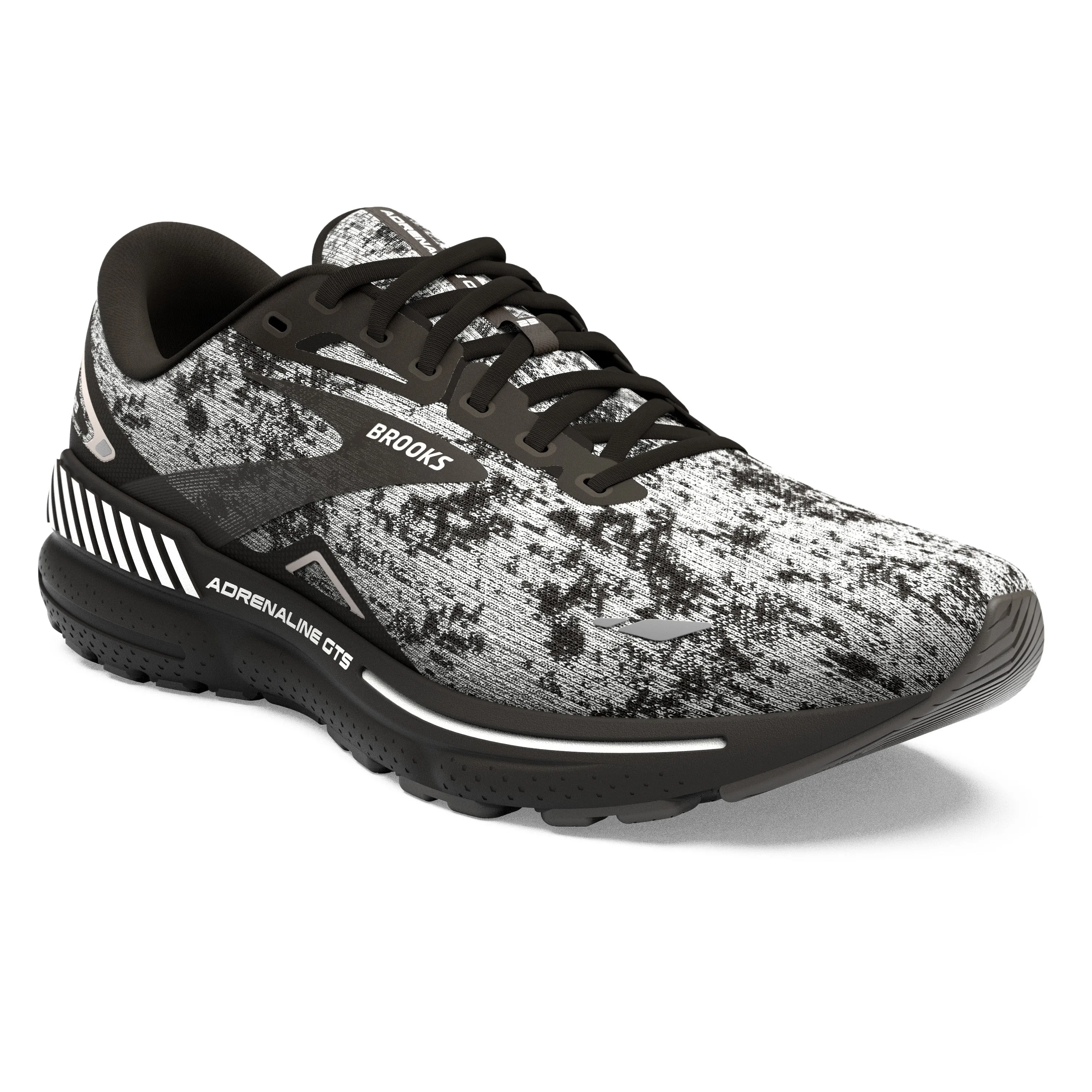 Women's Brooks Adrenaline GTS 23 1203811B135 Color: White/Grey/Black