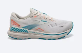 Women's Brooks Adrenaline GTS 23 1203811B152 Color - Coconut/Papaya/Blue