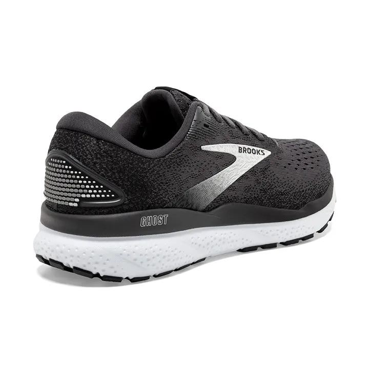 Women's Brooks Ghost 16 Wide 1204071D090 Color: Black/Grey/White