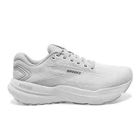 Women's Brooks Glycerin 21, White/White/Grey, 10.5 B Medium