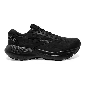 Women's Brooks Glycerin GTS 21, Black/Black/Ebony, 8.5 B Medium