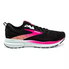 Women's Brooks Trace 3, Black/Blue/Pink Glo, 7 B Medium