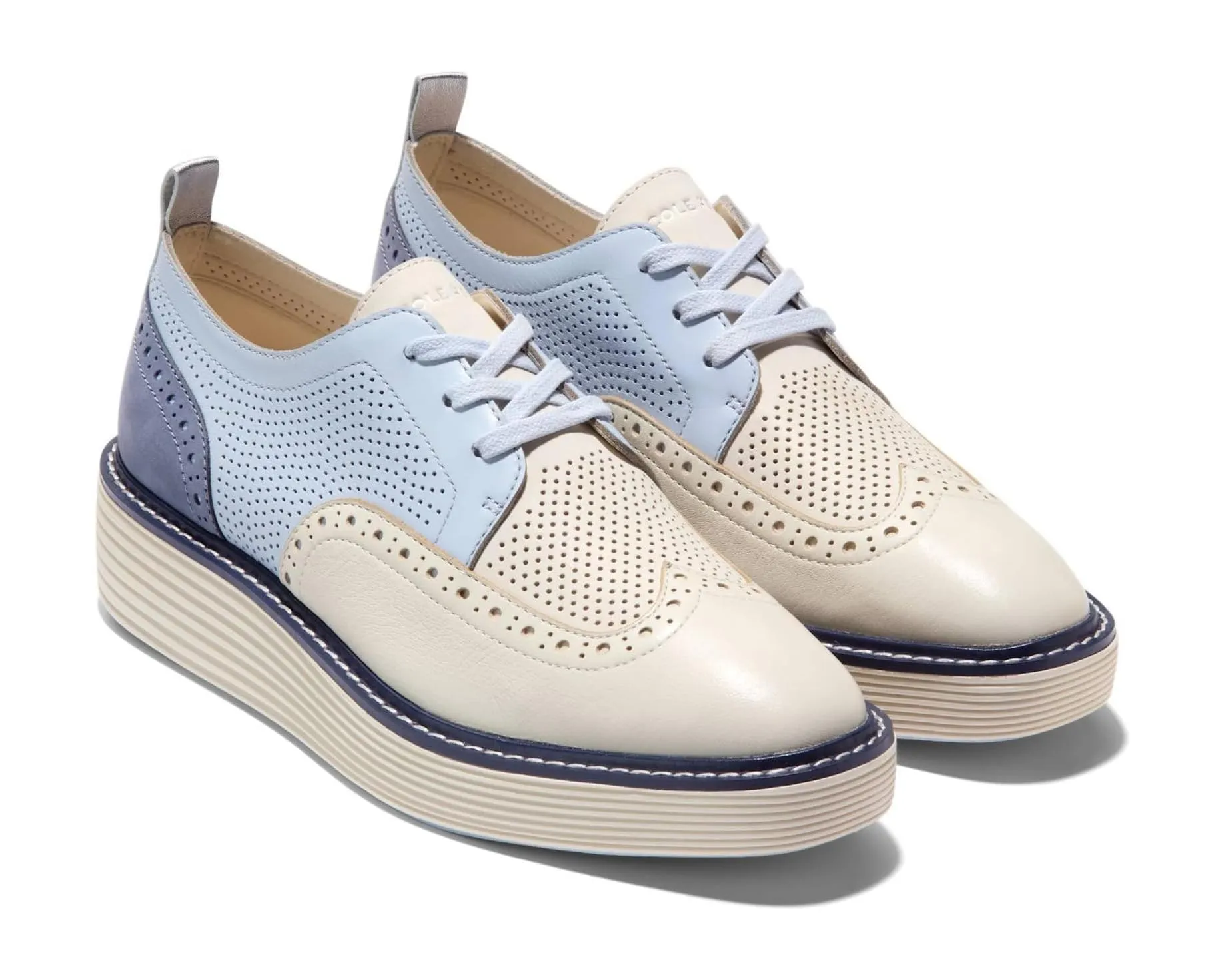 Women's Cole Haan Originalgrand Platform Wingtip Oxford (Wide)