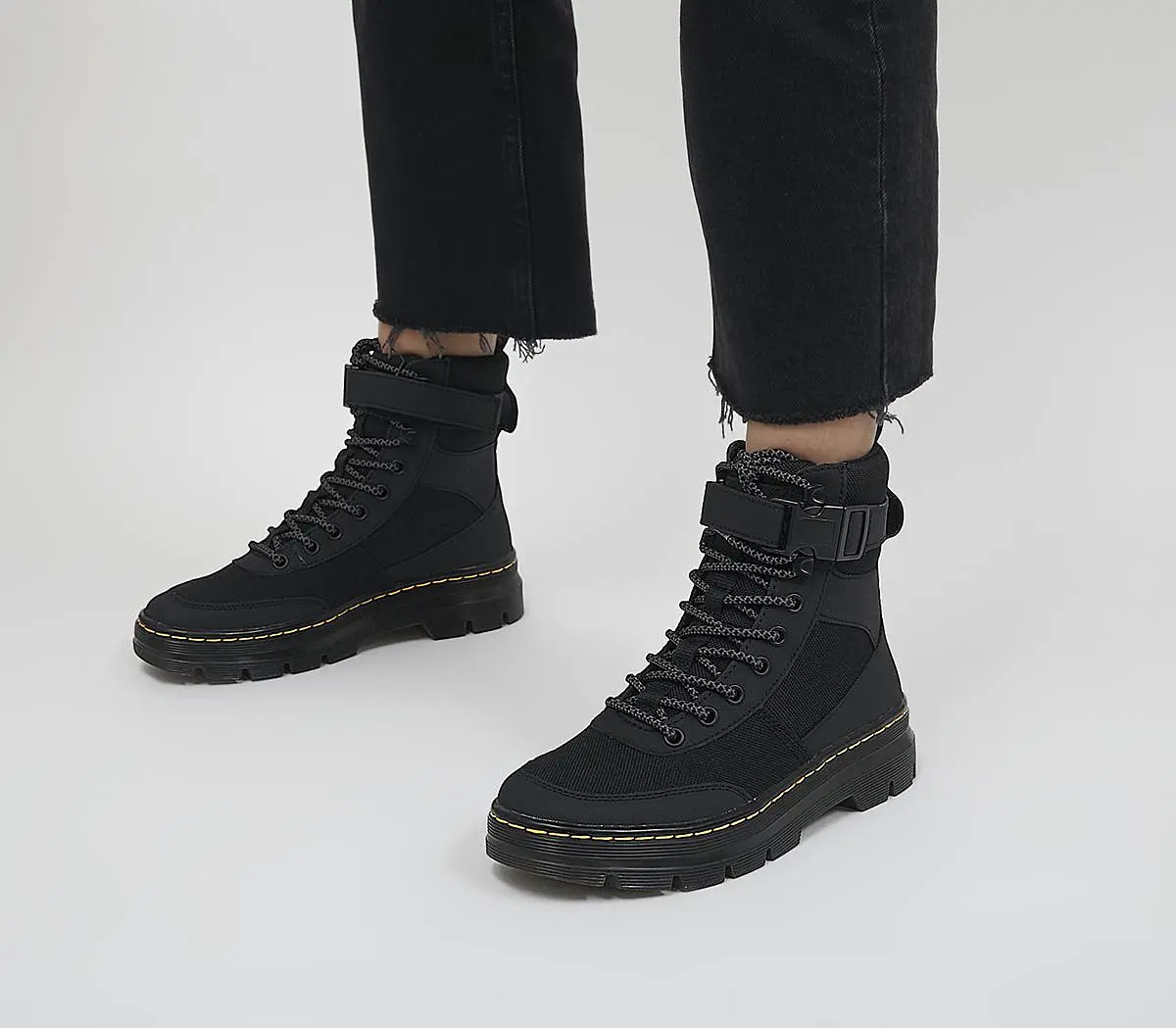 Womens Dr. Martens Combs Tech Element Black Extra Tough Nylon