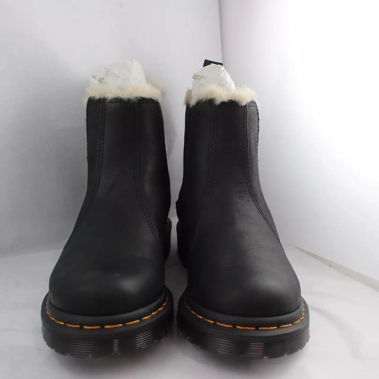 Womens Dr.Martens 2976 Leonore Black Burnished Wyoming