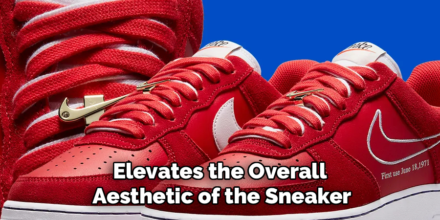 Elevates the Overall 
Aesthetic of the Sneaker