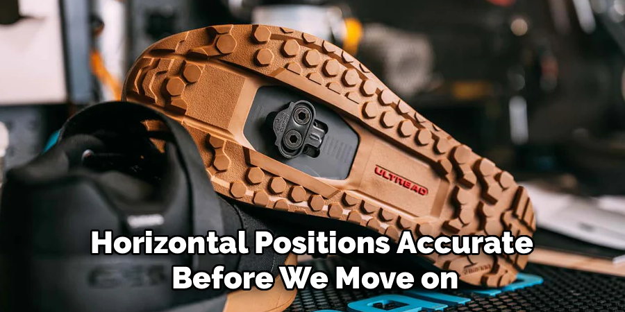 Horizontal Positions Accurate 
Before We Move on