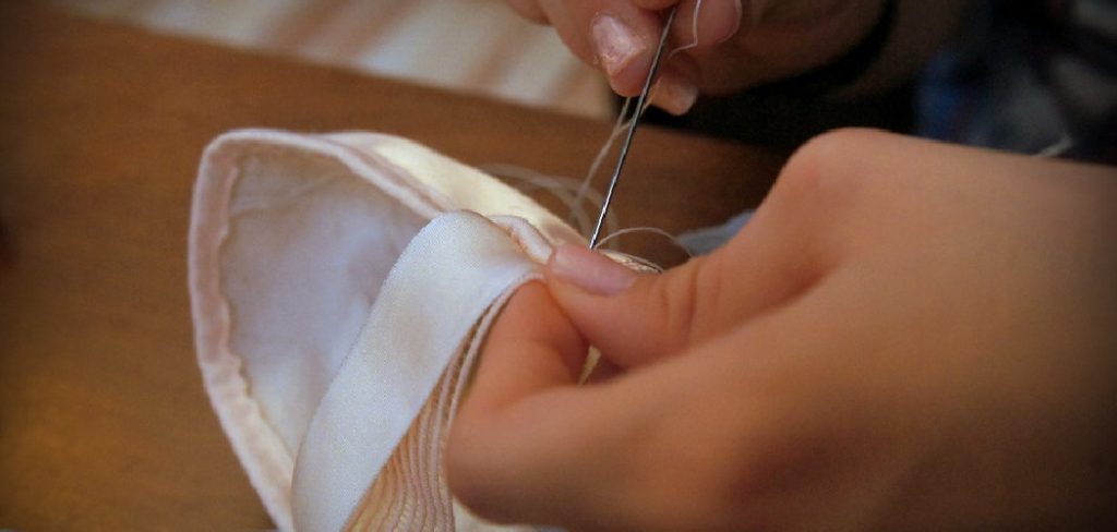 How to Sew Pointe Shoes