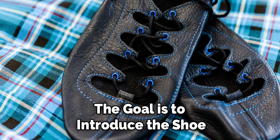 The Goal is to 
Introduce the Shoe